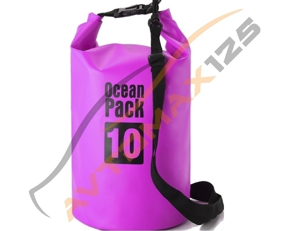 Непромокаемая сумка 10 л. Фиолетовый