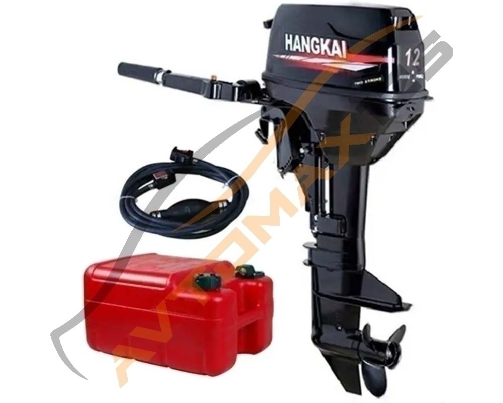 Лодочный мотор HANGKAI 12 л.с. двухтактный