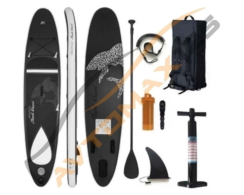 SUP-доска полный комплект 305*71*15 XQ BLACK 10'6*30*6 однослойная